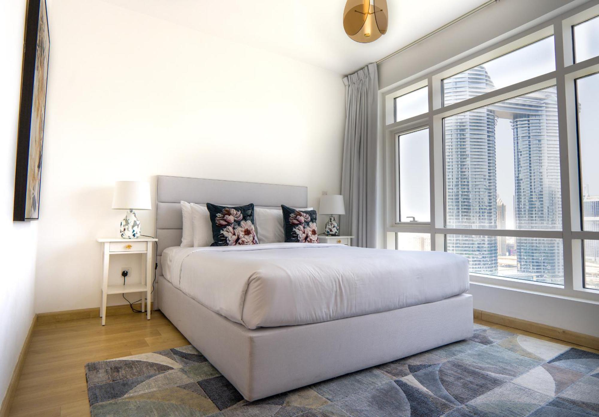 迪拜Easygo - Comfy 2Bdr In Loft Tower Downtown公寓 外观 照片