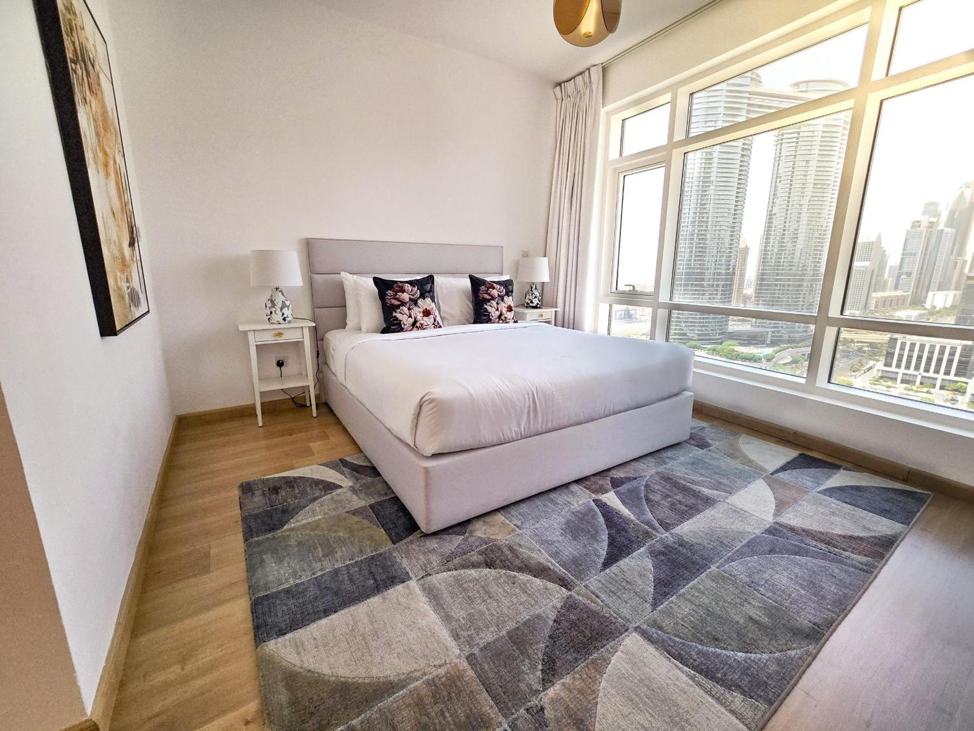 迪拜Easygo - Comfy 2Bdr In Loft Tower Downtown公寓 外观 照片